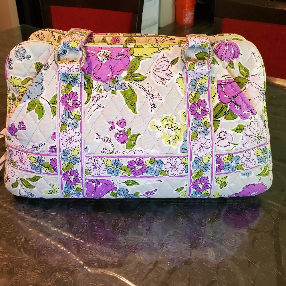 Vera Bradley Square Away in Watercolor Gray. ( great condition)